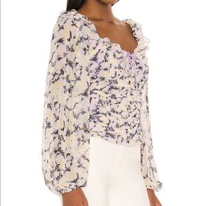 FREE PEOPLE long sleeve blouse